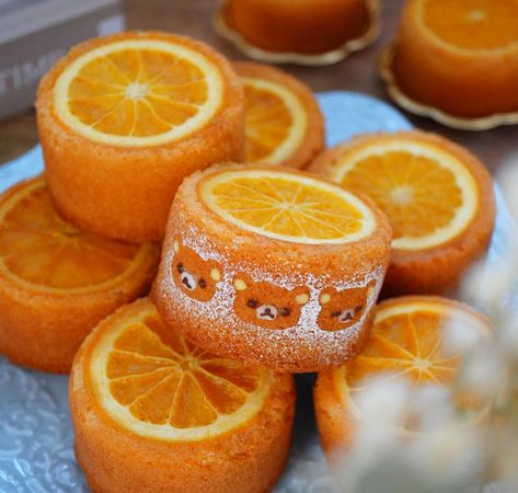 Dolce on Twitter: "Rilakkuma orange cake by sopi326 https://t.co/PJlQWP6JjP" / Twitter Orange Dessert, Savory Dessert, Gourmet Sweets, Dessert Platter, Childrens Meals, Sweet Treats Desserts, Dessert Bites, Creative Desserts, Fruity Desserts