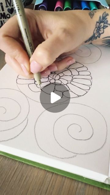 Draw With Me, The Spiral, Spiral Pattern, Projects To Try, Meditation, Pattern, On Instagram, Instagram, Mandalas