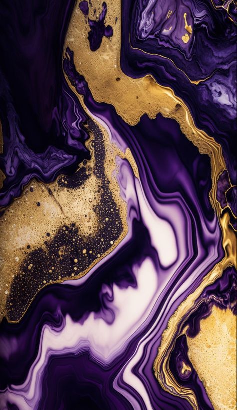 Purple And Gold Aesthetic Wallpaper, Alaina Aesthetic, Purple Marble Aesthetic, Purple Gold Aesthetic, Gold And Purple Aesthetic, Purple And Gold Aesthetic, Resin Wallpaper, 10k Wallpaper, Purple Marble Wallpaper