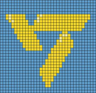 Seventeen Alpha Pattern, Tapestry Crochet Patterns Kpop, Seventeen Pixel Art, Kpop Crochet Grid, Seventeen Crochet, Kpop Crochet Pattern, Kpop Pixel Art, Pixel Art Kpop, Kpop Graphics