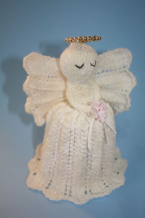 Christmas Angels- KNIT Knitted Christmas Angels Free Pattern, Knitted Angels Free Pattern, Good Morning Ladies, Angel Ornaments, Christmas Knitting, Knitted Toys, Christmas Angels, Knitting Patterns Free, Free Knitting