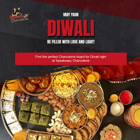 Celebrate Diwali with a scrumptious Charcuterie board topped with Indian delights. Enjoy Samosa, Aloo Bonda, Idli, and masala peanuts with mouth-watering sweets like gulab jamun, barfi, kheer, etc. Add as many dishes as you want to the board and relish the festival of light! #charcuterie #charcuterieboard #charcuterieboards #grazingboards #organicfoodboard #grazingplatter #charcuterieplatter #SpeakeasyCharcuterie #diwali Aloo Bonda, Festival Of Light, Gulab Jamun, Charcuterie Platter, Samosa, Festival Lights, The Festival, Relish, Organic Recipes