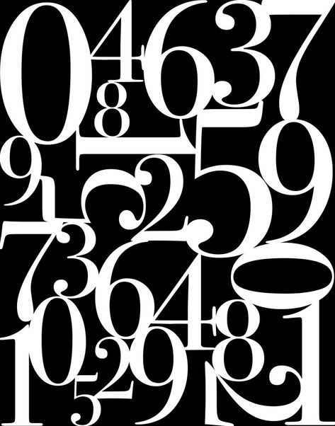 Numbers Background, Number Background, Number Typography, Typography Collage, Number Wall Art, Numbers Typography, Free Vintage Printables, Number Wall, Print Collage