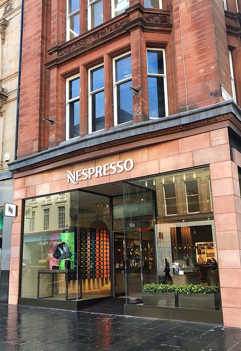 New Opening: Nespresso, Buchanan Street, Glasgow Glasgow Tenement Close, Glasgow Food, The Glasgow Four, Glasgow Buildings, Buchanan Street Glasgow, Glasgow Museum, Glasgow, Places To Eat, Dog Friends