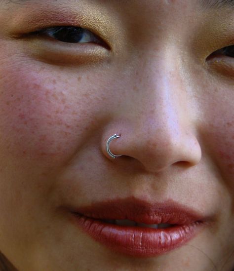 Boho Nose Ring, Ring Septum Piercing, Nose Ring Septum, Nostril Ring, Indian Nose Ring, Silver Nose Ring, Gold Nose Rings, Tragus Earrings, Helix Earrings