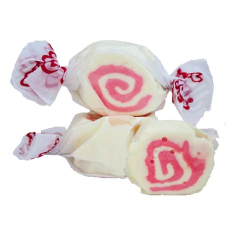 1/2 pound Strawberry Cheesecake gourmet salt water taffy by Taffy Town! Delicious and soft to chew.  Made with the most fresh ingredients. Made in the USA - Gluten free Fudge Shop, Individually Wrapped Candy, Taffy Candy, Gourmet Salt, Salt Water Taffy, Flavored Salts, Pop Culture Gifts, Party Goodies, Root Beer Float