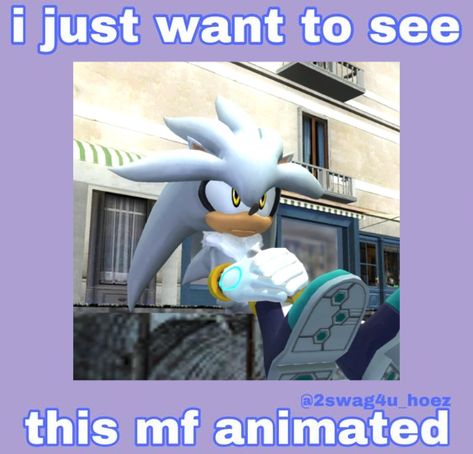 Silver The Hedgehog Memes, Sonic Hot, Hedgehog Meme, Kinnie Bingo, Speed Of Sound, Silver The Hedgehog, Sonic Funny, Sonic 3, Blue Hedgehog