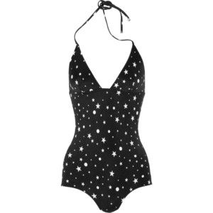 Star Bathing Suit, Swimsuit Aesthetic, Halter Neck Swimsuit, Luxury Lingerie, International Fashion, Fashion Outlet, Star Print, Bathing Suit, Trendy Outfits