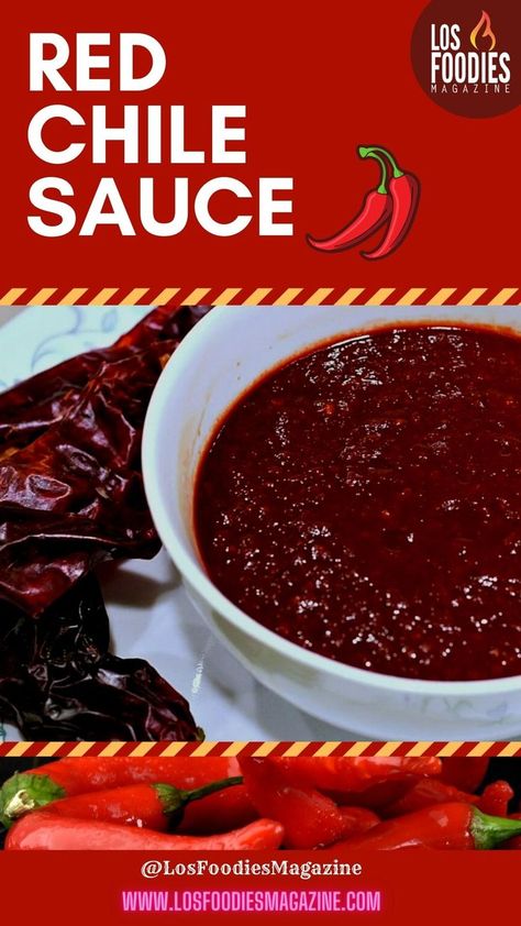 New Mexico’s famous red chile sauce mixed with shredded pork, it is used as a tamale filling, but all by itself it is also ladled over tamales, enchiladas, huevos rancheros, breakfast burritos, stuffed sopaipillas, chiles rellenos and almost anything else you can think of. How To Make Best Mexican Red Chile Sauce? Visit Our Recipes Website... #How_to_make_red_chilesauce, #Red_chile_sauce, #Chile_Sauce, #Mexican_chile_sauce, #Los_foodies_magazine Red Chili Sauce For Tamales, Sauce For Tamales, Chili Gravy Recipe, Tamale Sauce, Huevos Rancheros Breakfast, New Mexico Red Chile, Tamale Filling, Red Chile Sauce, Red Chili Sauce