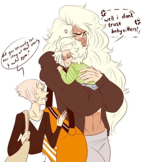 Immabatdarnit Human Jasper Steven Universe, Jasper X Pearl, Stevonnie Fanart, Jasper Su, Jasper Steven Universe, Steven Universe Ships, Steven Uni, Steven Universe Anime, Pearl Steven Universe