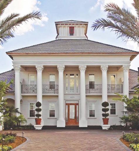 Fiberglass Columns | Browse Fiberglass Columns from Our Large Selection at HB&G Fiberglass Columns, Porch Gazebo, Marble Pillar, Architectural Columns, Exterior House Remodel, Porch Columns, Porch Posts, Neo Classical, Exterior Remodel