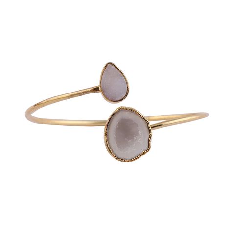 Gold Plated White Geode Druzy And Agate Druzy Gemstone Adjustable Cuff Bracelet Girls Engagement Brass Jewelry. Mode Joyas B-077 - Buy White Gemstones Bracelet | Pear 7 Round Shape Gemstone Cuff Bangle For Women| Electroplating Gold Plated Setting| Brass Bracelet,White Geode Druzy And Agate Druzy Gemstone Bracelet Jewelry | Handmade Gold Plated Jewelry | Brass Metal Gold Plated Handmade,Gold Dainty Bracelet Agate Geode Slice Bracelet Bridesmaid Gift Wedding Jewelry Boho Stacking Bracelet Adjusta White Gemstones, Geode Jewelry, Geode Slice, Dainty Bracelet, Brass Bracelet, Agate Geode, Adjustable Bangle, Bridesmaid Bracelet, Dainty Bracelets