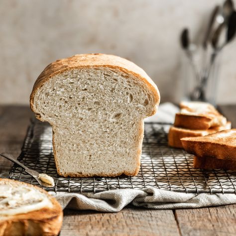 Sourdough Discard Sandwich Bread Sourdough Discard Sandwich Bread, Discard Sandwich Bread, Sourdough Discard Bread, Sourdough Discard Cinnamon Rolls, Discard Cinnamon Rolls, Discard Bread, Wild Thistle, Flour Milling, Vanilla Bean Cream