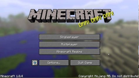 Turn Your Desktop Into a Minecraft Title Screen with Rainmeter - http://gearcraft.us/turn-your-desktop-into-a-minecraft-title-screen-with-rainmeter/ Minecraft Hack, Mojang Minecraft, Minecraft Forge, Safe Playground, Minecraft Mod, Minecraft Tips, Minecraft Games, Minecraft Pe, How To Play Minecraft