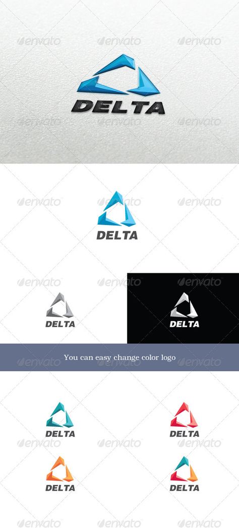 Delta Delta Logo Design, Delta Logo, Delta Green, Trucking Business, Unique Logos, Red Triangle, Creative Logos, Music Logo, Triangle Logo