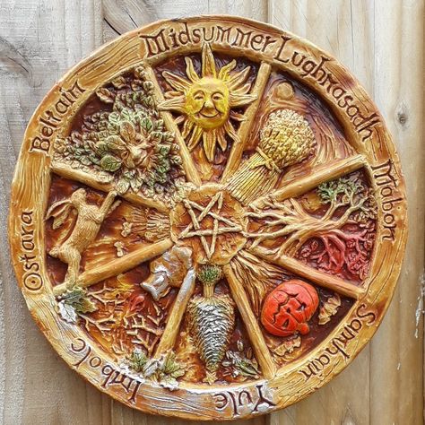 8 Sabbats, Pagan Calendar, Just Add Magic, Green Witchcraft, Wheel Of The Year, Medicine Wheel, Spirited Art, Wheel Of Life, Witch Aesthetic