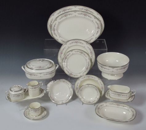 Noritake Shenandoah Noritake Shenandoah, High Tea Party, Entertaining Friends, China Patterns, Tea Sets, High Tea, Punch Bowl, Tea Set, Tea Party