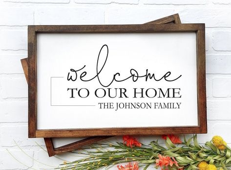 Name Established Sign, Established Family Signs, Rustic Wood Furniture, Custom Name Sign, Established Sign, Last Name Sign, Welcome To Our Home, Johnson Family, Last Name Signs