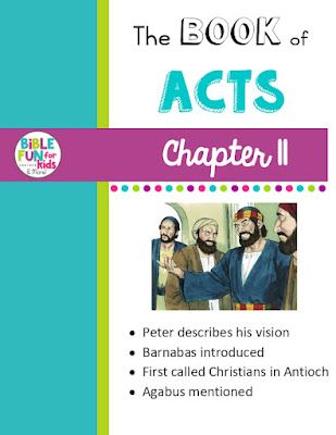 Acts Chapter 11 | Bible Fun For Kids Free Bible Images, Acts Bible, Acts 9, Bible Quiz, Childrens Bible, Word Bank, Chapter 16, Sunday School Lessons, Fun For Kids