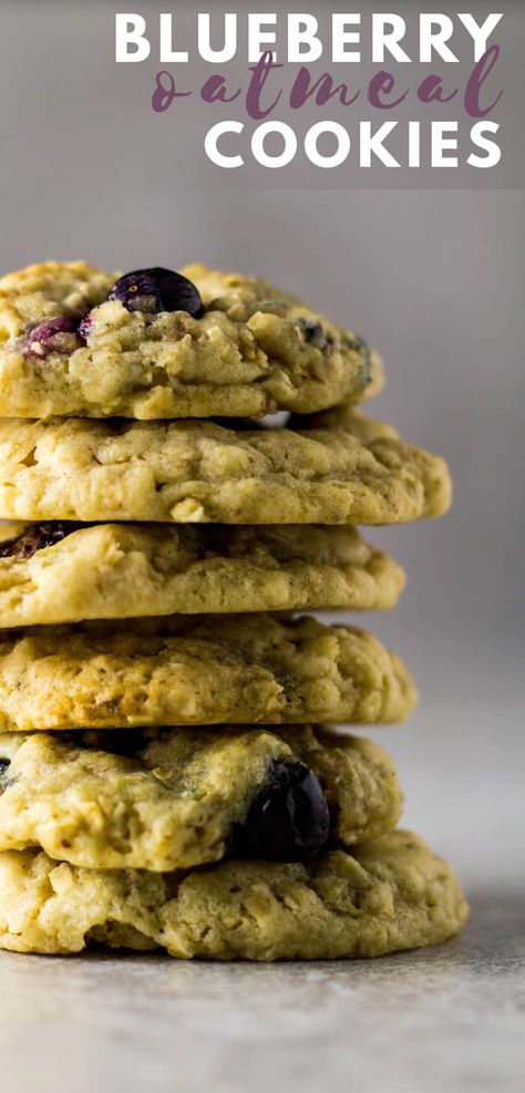 Berry Oatmeal Cookies, Blueberry Oatmeal Cookies Healthy, Huckleberry Cookies Recipes, Fresh Blueberry Cookies Recipes, Frozen Blueberry Cookies, Panera Oatmeal Berry Cookies Recipe, Fresh Blueberry Cookies, Oatmeal Berry Cookies, Oatmeal Blueberry Cookies