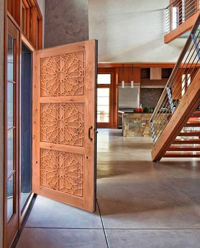 Creating An Entryway, Front Door Ideas, Moroccan Doors, Moroccan Door, Doors Entry, Shot Hair, Main Entrance Door Design, Pretty Houses, Modern Entrance