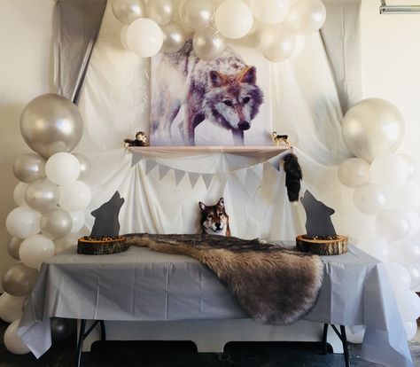 Wolf birthday party ideas Wolf Party Ideas, Wolf Birthday Party Ideas, Wolf Themed Birthday Party, Wolf Birthday Party, Wolf Party, Wolf Birthday, Wolf Cake, 14th Birthday Party Ideas, Themed Birthday Party Ideas