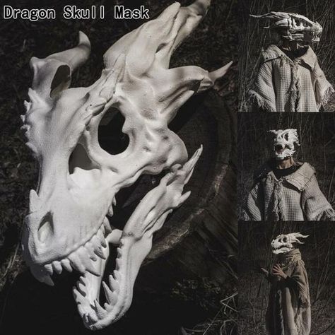 Buy Halloween Cosplay Scary Dragon Skull Mask Party Animal Skull Mask at affordable prices — free shipping, real reviews with photos — Joom Dragon Skull Mask, Animal Skull Mask, Scary Dragon, Dragon Skull, Animal Skull, Skull Mask, Party Animal, Mask Party, Animal Skulls