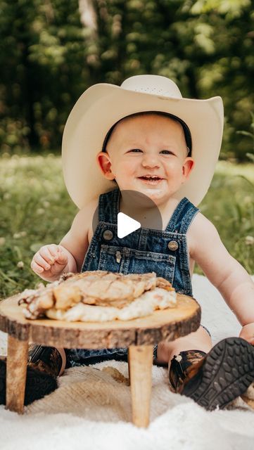 Chelsea | SC Photographer on Instagram: "I’ve done many of smash cake sessions but this was my first steak + potatoes smash! This little cowboy loved it! 

#columbiasc
 #lakemurraysc #lexrich5schools #irmosc #lexingtonsc #chapinsc #irmosc #columbiascphotographer #lexingtonscphotographer #irmoscphotographer #chapinscphotographer #lakemurrayphotographer #scfamilyphotographer#scbrandingphotographer #scfamily  #brandingphotography#chelseadelphotography" Steak Smash First Birthday, Steak Smash, Steak And Potatoes, Steak Potatoes, Cowboy Love, Little Cowboy, Potato Cakes, Columbia Sc, Smash Cake