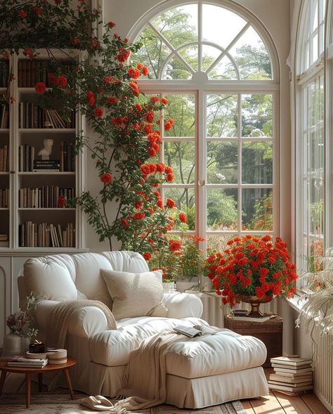 Small Sunroom, Decoration Shabby, Elegant Garden, Casa Vintage, Garden Cafe, Southern Comfort, Interior Garden, Decoration Design, تصميم داخلي