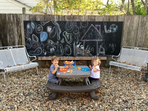 DIY Giant Outdoor Chalkboard - C.R.A.F.T. Diy Lawn Games, Creative Ways To Give Money, Ways To Give Money, Chalkboard Crafts, Outdoor Chalkboard, Make A Chalkboard, Fun Craft Ideas, Diy Lawn, Youth Group Games