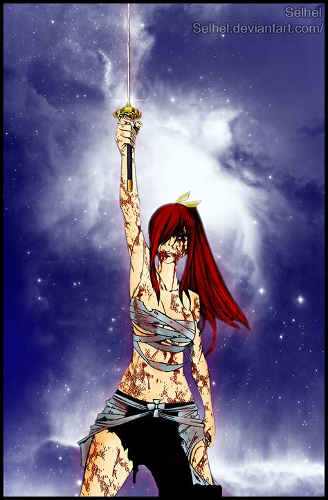 https:// www.deviantart.com /selhel/art/Fairy-Tail-284-Erza-Scarlet-308401706?comment=1%3A308401706%3A2593695415 Erza Scarlet Wallpapers, Erza Scarlet Armor, Erza Scarlett, Fairy Tail Images, Erza Scarlet, Fan Book, Fairy Tail, Scarlet, Manga Anime