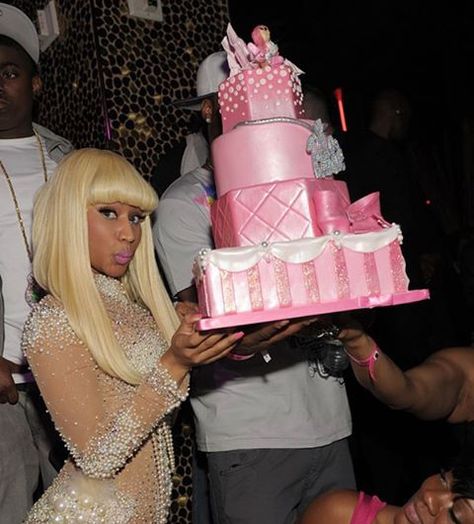 B Day Cake, 26th Birthday, Beautiful Birthday Cakes, Beautiful Birthday, B Day, Nicki Minaj, She Said, Birthday Cakes, Night Club