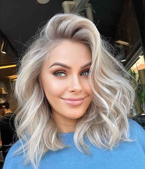 26 Hottest Long Wavy Bob Haircuts Anyone Can Pull Off Safe Haven Haircut, Long Bob With Waves, Blonde Long Bob Balayage, Long Bob With Texture, Wavy Lob Hair, Lob Thick Wavy Hair, Blonde Lob Hairstyles, Edgy Lob Haircut, Long Bob Haircut With Layers Thick Hair