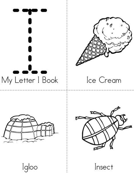 My Letter I Book from TwistyNoodle.com Letter I Sheets For Preschool, Letter I Activities For Toddlers, Letter I Crafts For Toddlers, Letter I Books For Preschool, I Is For, Letter I Worksheets For Preschoolers, Letter I Activities For Preschool, Circus Theme Preschool Activities, Letter I Coloring Pages