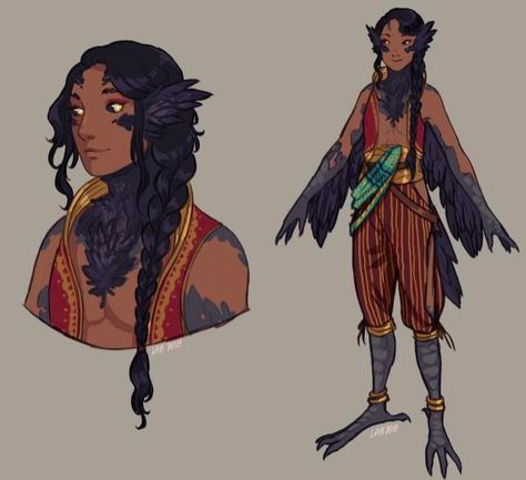 Concept Art Character Design References, Concept Art Character Design, Bird People, Art Character Design, Concept Art Character, Arte Fantasy, Character Design References, Character Creation, Dnd Characters