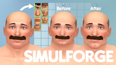 SimulForge - Information | Patreon Sims 4 Men Clothing, Sims 4 Anime, Nose Shapes, Sims Building, Sims Four, Cosmetic Shop, Sims 4 Cas, Sims 4 Game, Ts4 Cc