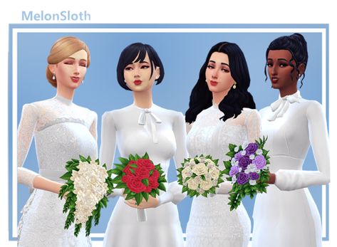 Sims 4 Wedding Cc, Cottage Core Wedding, Wall Arrangements, Sims 4 Cc Shoes, Sims 4 Cc Skin, Wedding Stories, Sims Four, Sims 4 Cc Packs, Best Sims