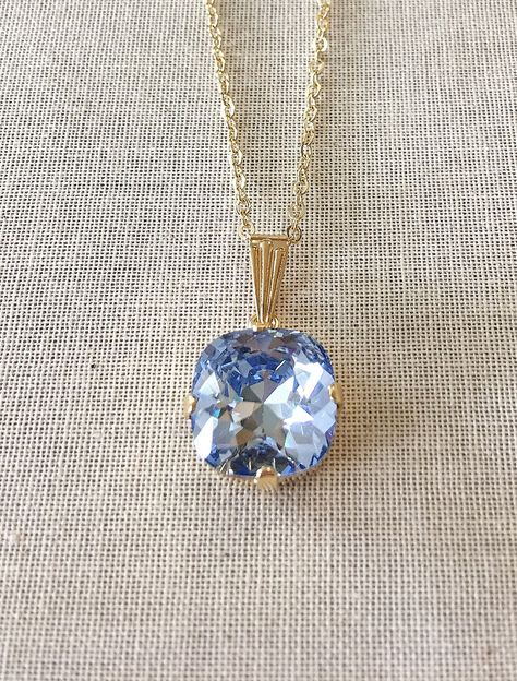 Light Blue And Gold Necklace, Light Blue Sapphire Necklace, Blue Gem Necklace, Ethereal Jewelry, Indian Diamond Jewellery, Blue Crystal Bracelet, Something Blue Bridal, Blue Sapphire Necklace, Signature Necklace