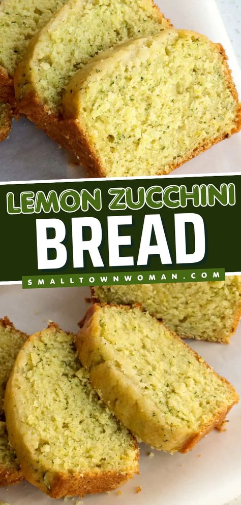 Learn how to make Lemon Zucchini Bread! This Lemon Zucchini Bread recipe features freshly grated zucchini, lemon juice, and lemon zest perfect for your light zucchini breakfast recipe. Enjoy baking this delicious bread and it could be also your zucchini dessert recipe! Lemon Recipes Easy, Zucchini Desserts, Zucchini Loaf, Lemon Zucchini Bread, Grated Zucchini, Quick Bread Recipe, Lemon Zucchini, Frozen Lemon, Light Breakfast