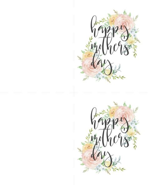 Free Printable Mother's Day Card Mothers Day Cards Printable, Mothers Day Card Printable, World Map Printable, Card Stock Paper, Baby Art Projects, Foldable Card, Free Labels, Mother's Day Card, Card Printable