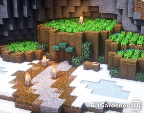 Tundra Village, Type Of Content, Simple Garden, Minecraft Plans, Minecraft Survival, Video Game Music, Minecraft Memes, Minecraft Blueprints, Cool Minecraft