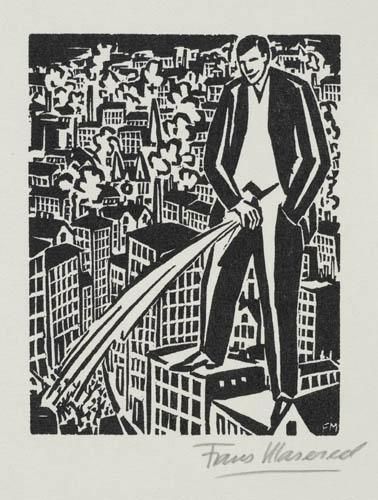 Frans Masereel, Wordless Book, White Figures, Western Comics, German Expressionism, Devotional Books, Book Of Hours, Woodcuts Prints, Relief Print