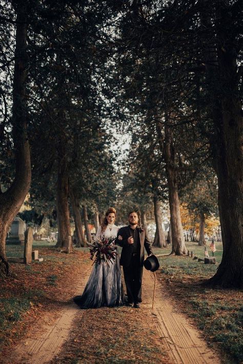 Graveyard Wedding, Halloween Graveyard, Graveyard, Wedding Shoot, Wedding Planning, Halloween