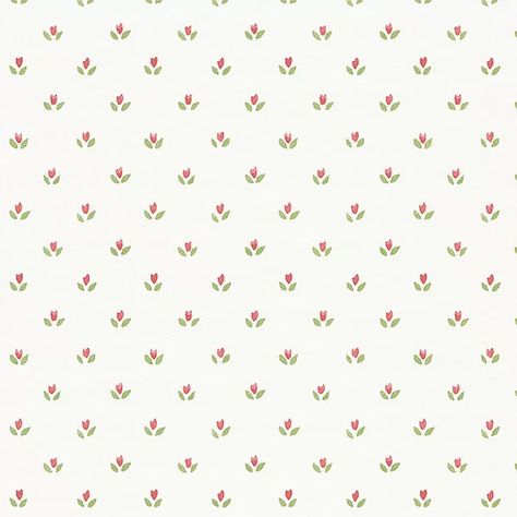 Ophelia & Co. Catriona Floral Wallpaper & Reviews - Wayfair Canada Computer Decor, Tulip Wallpaper, Tulip Pattern, Computer Wallpapers, Kitchen Family Room, White Nursery, Virtual Art, Vintage Ideas, Phone Wallpaper Patterns