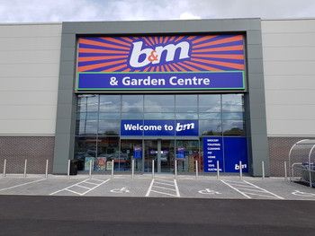 B&M operates 591 B&M stores in the UK, some of them complemented by a garden centre. Light Alarm Clock, Retail Park, Bargain Hunter, Lighting Logo, Extreme Couponing, Air Fryers, Garden Centre, Looking For People, Huge Sale