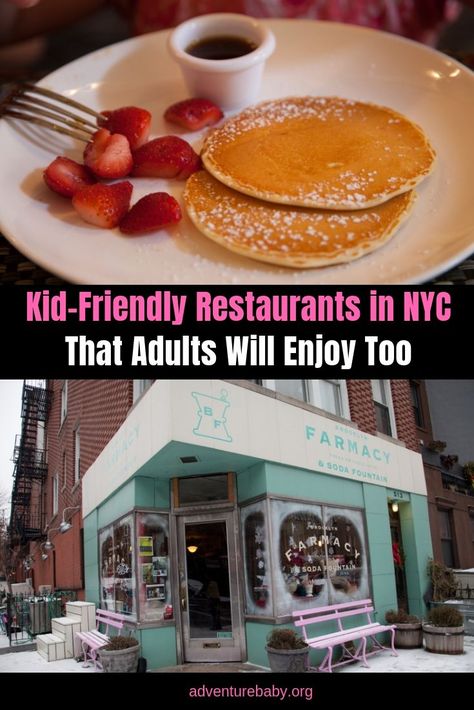 Kid-Friendly Restaurants in NYC That Adults Will Enjoy Too Best Family Restaurants In Nyc, Kid Friendly Restaurants In Nyc, Nyc Restaurants With Kids, Fun Restaurants In Nyc, Restaurants Nyc, Kids Restaurants, Nyc Vacation, Restaurants In Nyc, Kid Friendly Restaurants