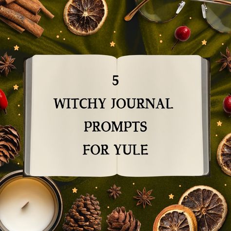 The Winter Solstice is a time for reflection and renewal—perfect for some magical journaling by candlelight. 🕯️✨ I’ve put together 5 introspective prompts for Yule to help you connect with the season’s energy and set your intentions for the returning light. 🌌 Save this post for when you’re ready to dive in with your favorite journal and a cozy cup of tea. 🌙 How do you honor the magic of Yule in your daily practice? #YuleMagic #WitchyVibes #WinterSolstice #SeasonOfReflection #WitchyJournali... Yule Journal Prompts, Diary Prompts, Set Your Intentions, Daily Practices, Witchy Vibes, Winter Solstice, Moon Child, Journal Prompts, Yule