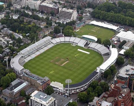 The Lord’s cricket ground, popularly known as the 'Home of cricket' is basically a cricket venue, situated in St. John’s Wood, London. It is owned by the world's biggest cricket brand, the Marylebone Cricket Club (MCC). It is the stamping ground for the England and Wales Cricket Board and the Middlesex Country Cricket Club. The ground is named after Thomas Lord, one of the greatest English cricketers during 80s. He established three cricket grounds in between 1787-1814; Lords Cricket Ground, Cricket Stadium, Cricket Ground, Test Match, Visit Wales, London Attractions, Cricket Club, Sports Arena, Football Tops