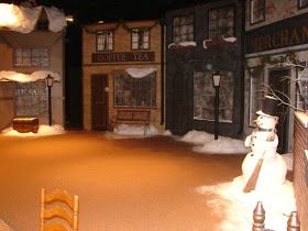 Faith Theater Co.: A Christmas Carol Set Design Christmas Carol Set Design, A Christmas Carol Themes, Christmas Carol Play, Scrooge A Christmas Carol, Fellowship Ideas, Christmas Stage Design, Christmas Grotto, Scrooge Christmas, Charles Dickens Christmas