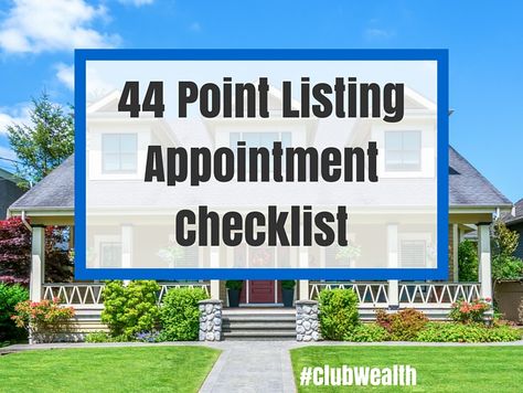 the 44 point real estate listing presentation checklist, and how YOU can implement it in to your business and achieve success in your listing appointments! Real Estate Listing Presentation, Listing Presentation Real Estate, Real Estate Marketing Plan, Sarah Jackson, Real Estate Training, Realtor License, Listing Presentation, Real Estate Career, Selling Tips